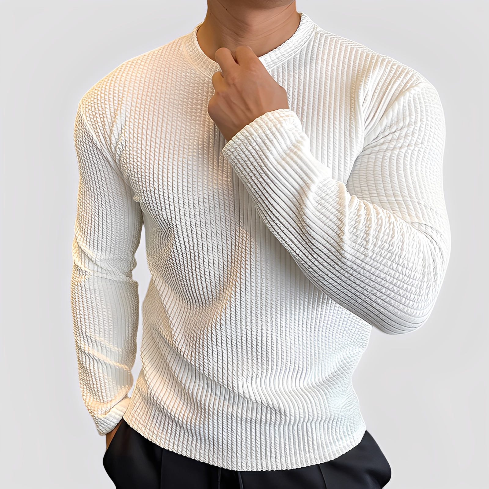 Albert - Rento neulepusero ribbikuviolla miehille