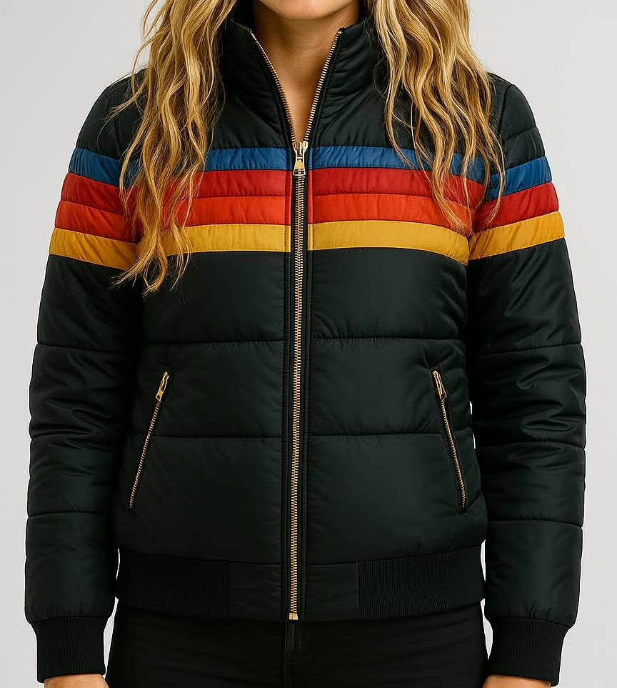 Adelle | Vuorillinen toppatakki huppulla