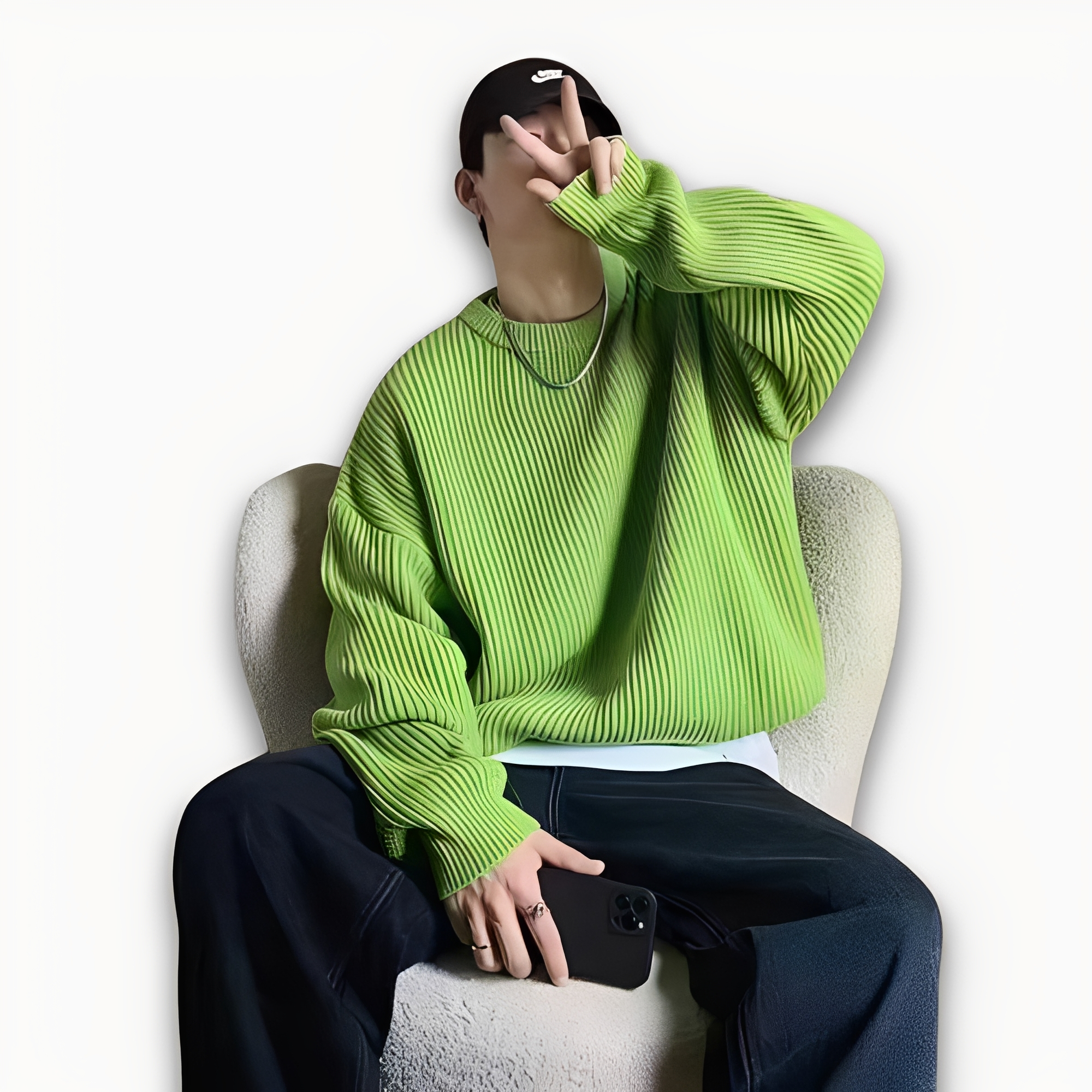 Abdias - Ylisuuri neulepaita miehille